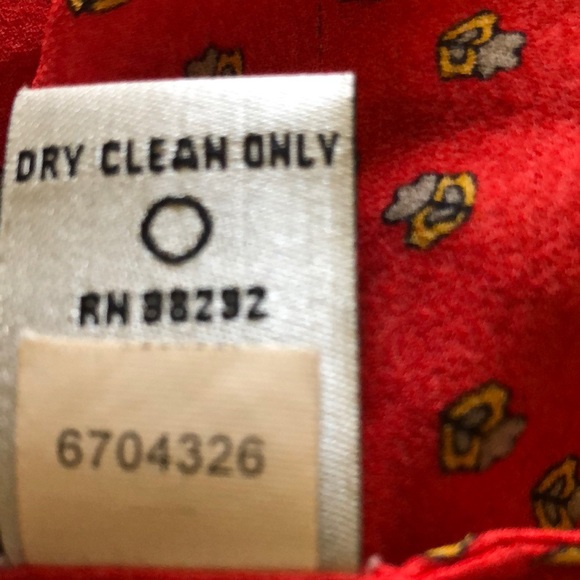 TIBI NEW YORK Red long sleeve blouse - Picture 8 of 8